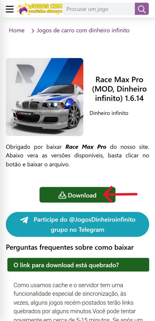 Como baixar APK do site Jogos com dinheiro infinito? 7 - Jogos com Dinheiro infinito Jogosdinheiroinfinito.com.br Jogos Mod Apk Dinheiro Infinito