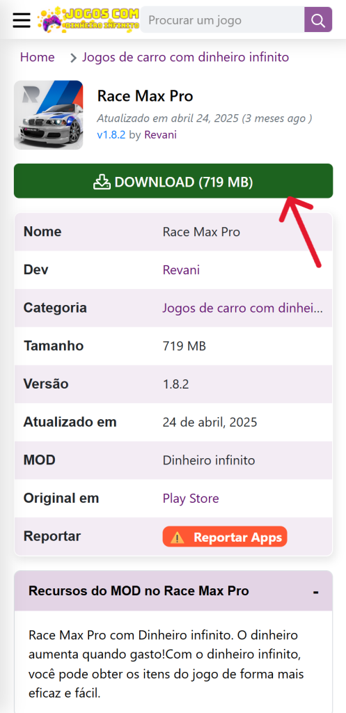 Como baixar APK do site Jogos com dinheiro infinito? 4 - Jogos com Dinheiro infinito Jogosdinheiroinfinito.com.br_site Jogos Com Dinheiro Infinito